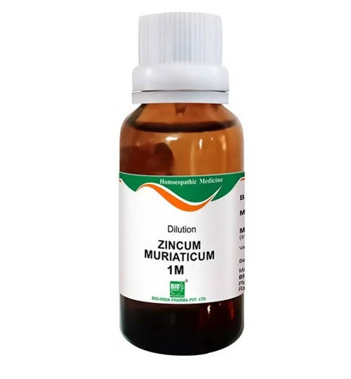 Bio India Homeopathy Zincum Muriaticum Dilution | Swadesiicart