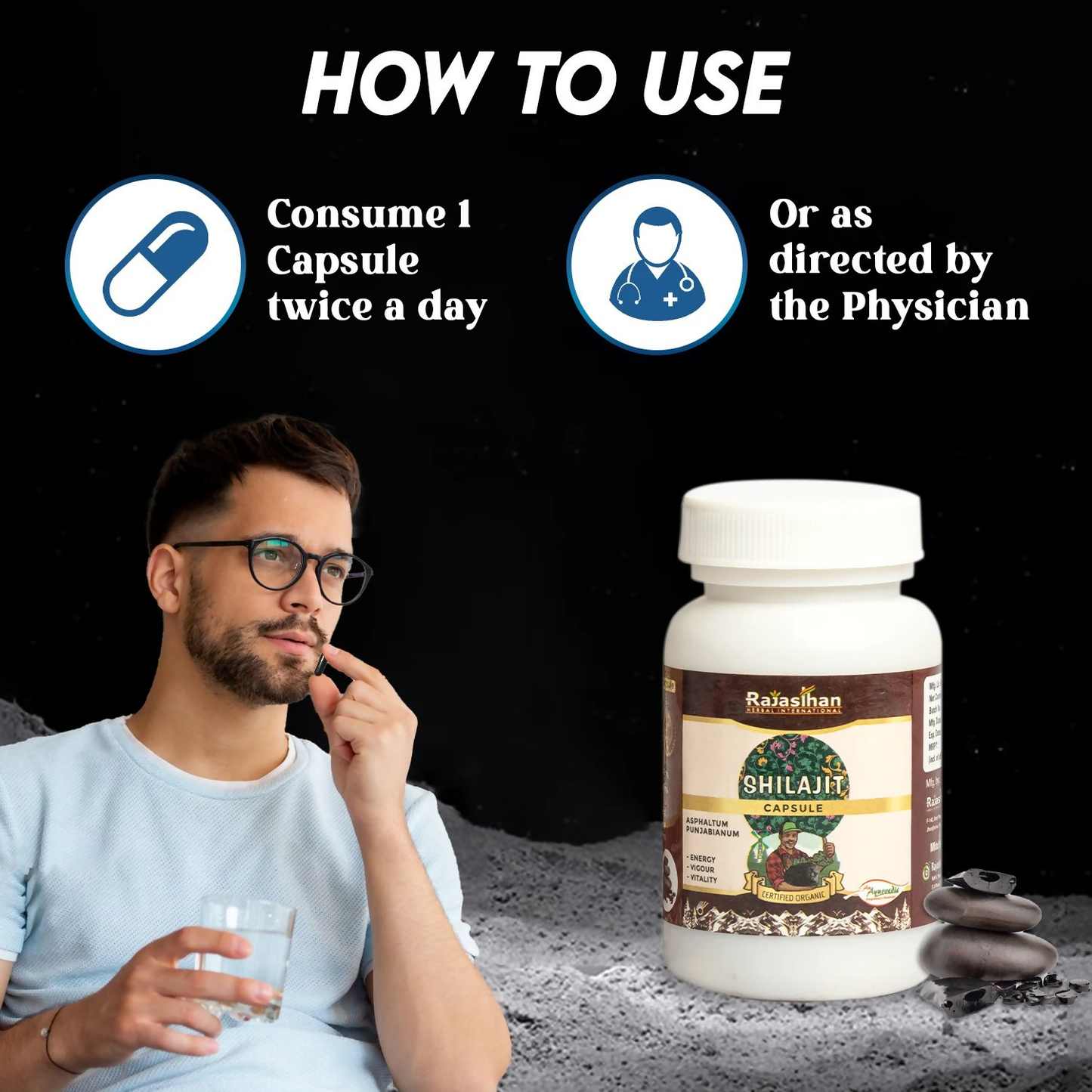 Rajasthan Herbals SJ Capsules | Swadesiicart