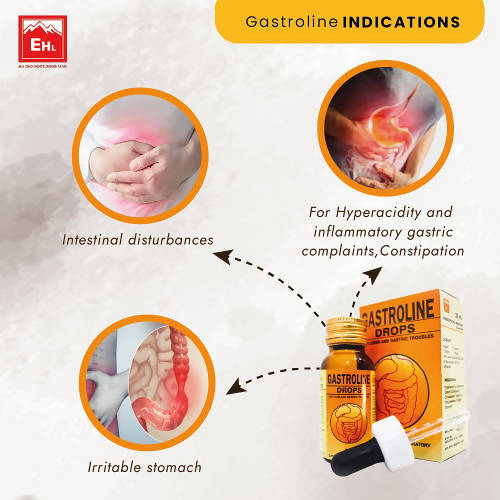 Everest Homeopathy Gastroline Drops | Swadesiicart