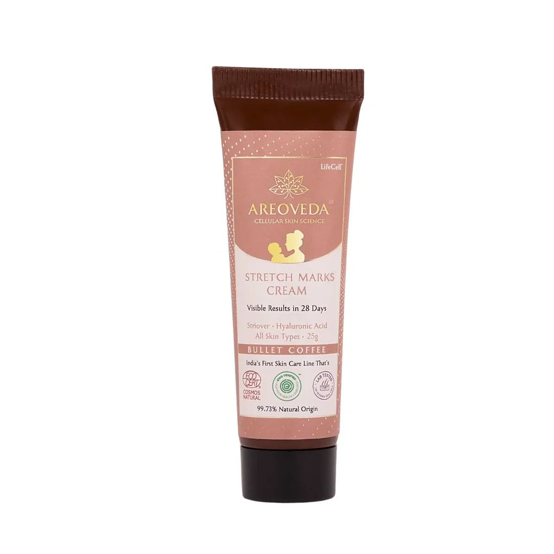 AreoVeda Stretch Marks Cream: Nourishing Care for Stretch Marks, Hydration & Skin Elasticity