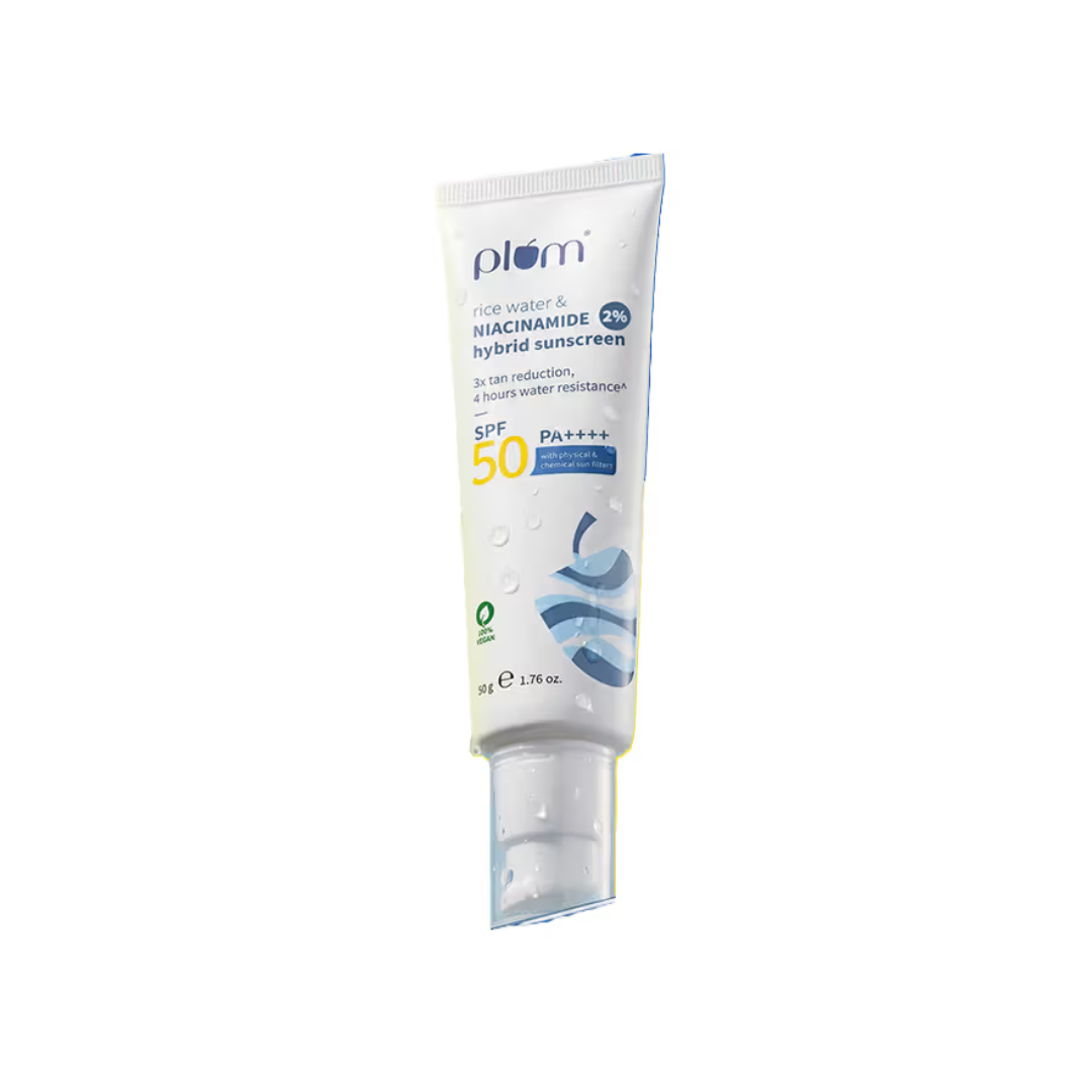 Plum 2% Niacinamide Sunscreen SPF 50 PA++++: Lightweight Daily Sun Protection for Brighter-Looking Skin