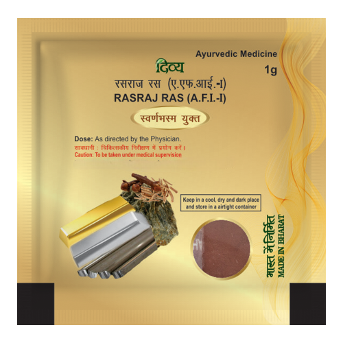 Patanjali Ras Raj Ras 1 gm: A Traditional Ayurvedic Rasa Preparation