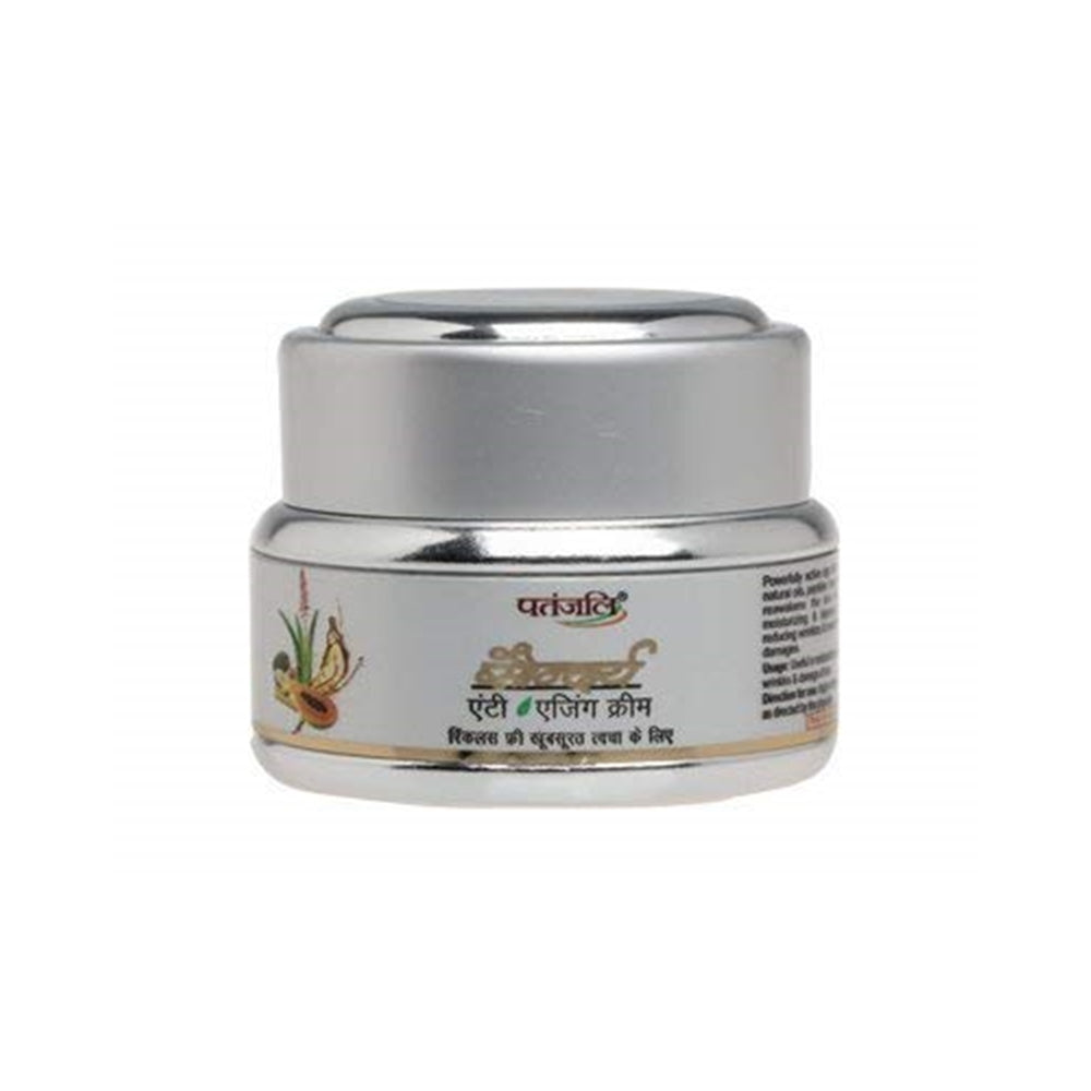 Patanjali Anti Aging Cream: Herbal Daily Care for Smoother-Looking, Youthful-Looking Skin