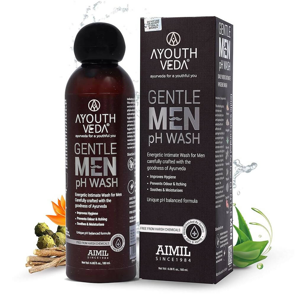 Ayouthveda Gentle-Men pH Wash: A Fresh and Gentle Approach to Men's Intimate Hygiene