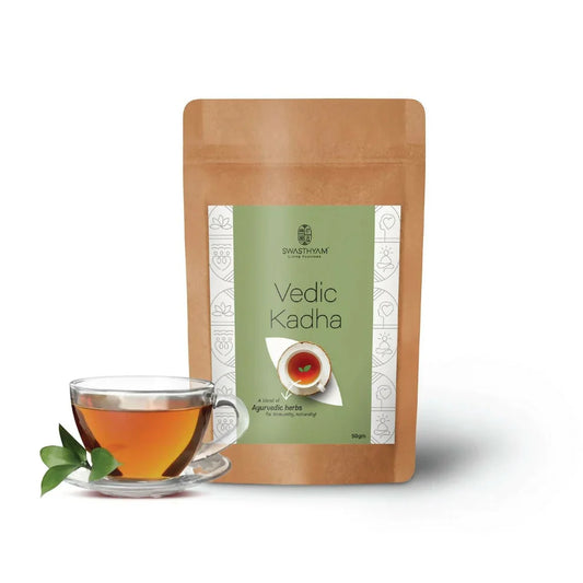 Swasthyam Vedic Kadha: Ayurvedic Herbal Tea for Immunity and Respiratory Comfort
