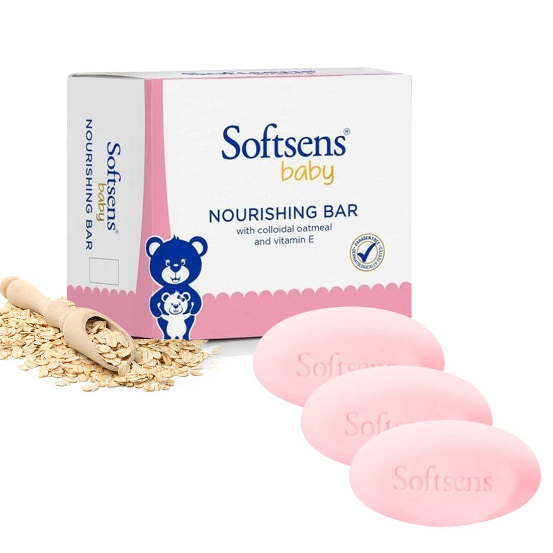 Softsens Natural Baby Bar Soap: Gentle Cleansing & Deep Nourishment for Your Baby's Delicate Skin
