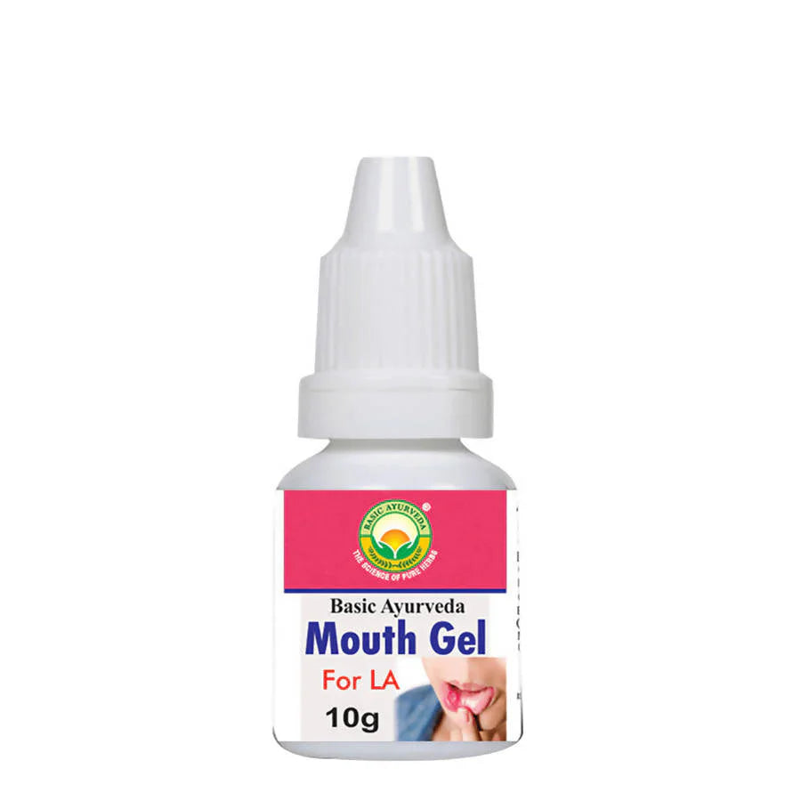 Basic Ayurveda Mouth Gel for LA: Mulethi, Camphor, Thymol, and Mace — The Ayurvedic Mouth Ulcer Gel That Addresses the Pain, the Inflammation, and the Bacteria Simultaneously