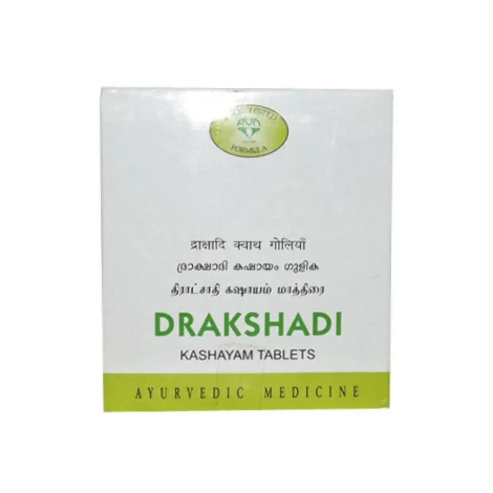 AVN Ayurveda Drakshadi Kashayam Tablets: A Complete Guide to This Classical Pitta-Balancing Ayurvedic Formula
