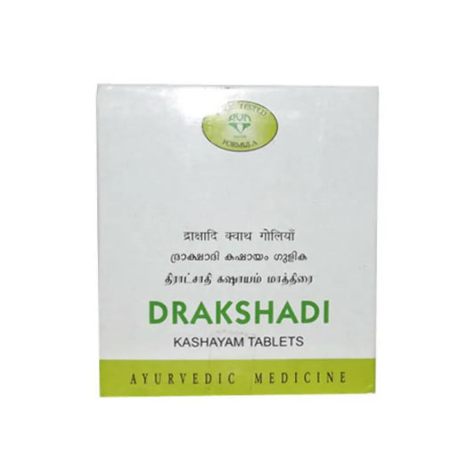 AVN Ayurveda Drakshadi Kashayam Tablets: A Complete Guide to This Classical Pitta-Balancing Ayurvedic Formula