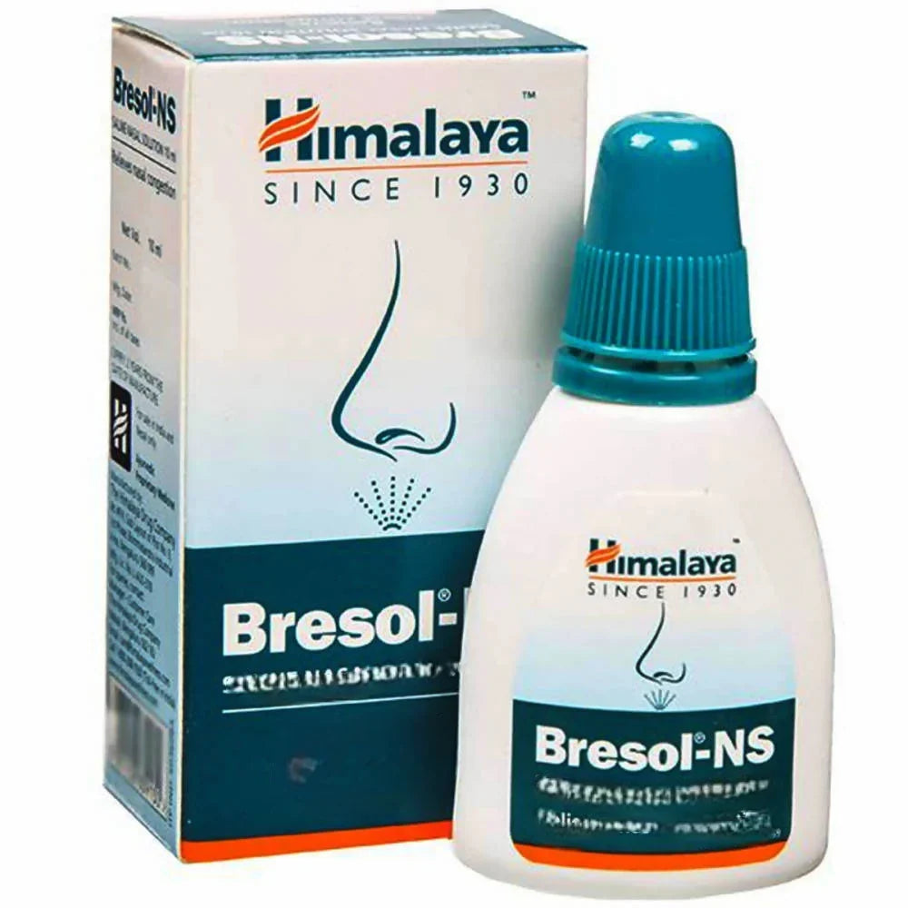 Himalaya Bresol-NS Nasal Solution 10ml: Herbal Care for a Dry & Stuffy Nose