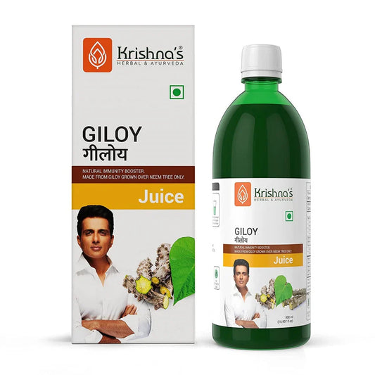 Krishna’s Herbal & Ayurveda Giloy Juice: Immunity and Detox Support