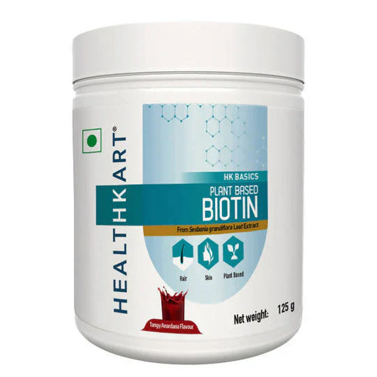 HK Vitals Plant Based Biotin Powder: The Natural Solution for Stronger Hair, Healthier Skin & Stronger Nails