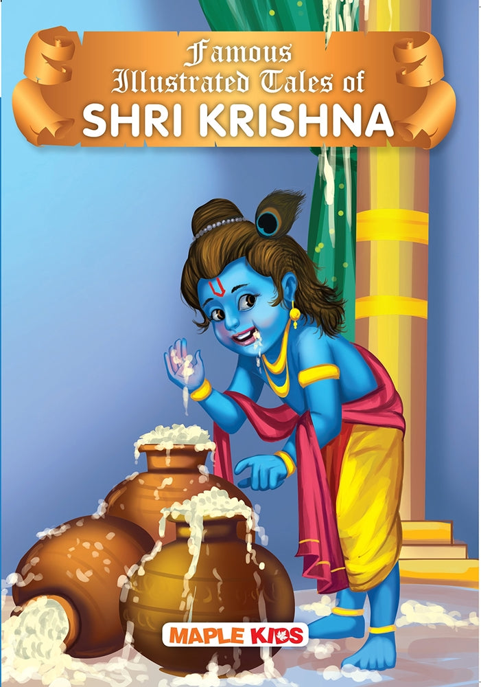 Krishna Tales (Illustrated): A Colorful Introduction to Krishna Stories for Kids