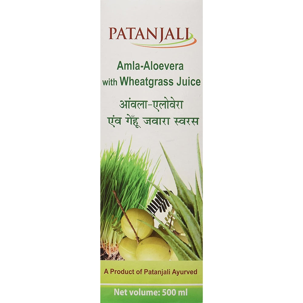 Patanjali Amla-Aloevera with Wheatgrass Juice: A Simple Daily Wellness Drink
