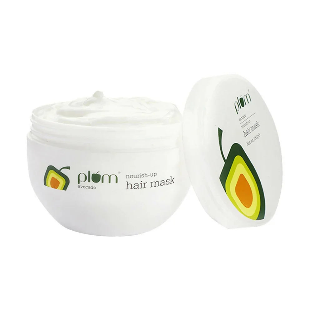 Plum Avocado Hair Mask for Dry & Frizzy Hair – Deep Nourishment for Smooth, Healthy Hair