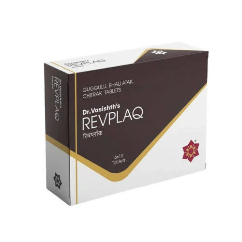 Dr. Vasishth's Revplaq Tablets: The Ayurvedic Triple-Herb Formula for Cholesterol, Atherosclerosis, and Immune Modulation