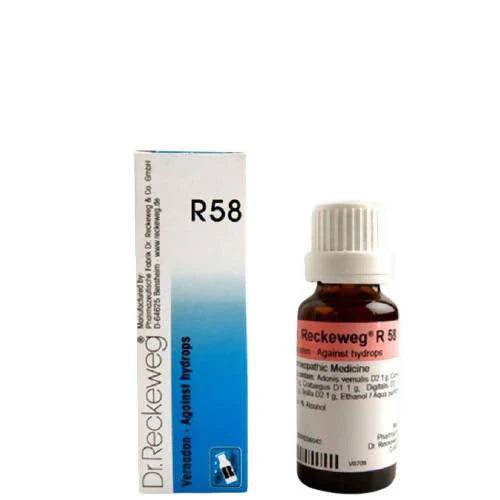 Dr. Reckeweg R58 Against Hydrops Drops: Natural Support for Fluid Balance, Heart & Kidney Health