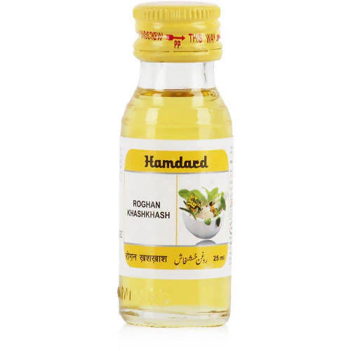 Rogaan Khashkhash Oil-Naturally Cure Headache & Insomnia with Hamdard Rogaan Khashkhash Oil – Trusted Unani Oil for Sleep, Stress Relief & Pain Management!