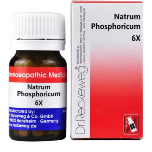 Dr. Reckeweg Natrum Phosphoricum Biochemic Tablets: The Ultimate Biochemic Homeopathic Tablet with Natrum Phosphoricum  for Hyperacidity, Heartburn, Acid Reflux, Dyspepsia, Indigestion, Constipation, Flatulence, Gas, Bloating, Sour Eructations.