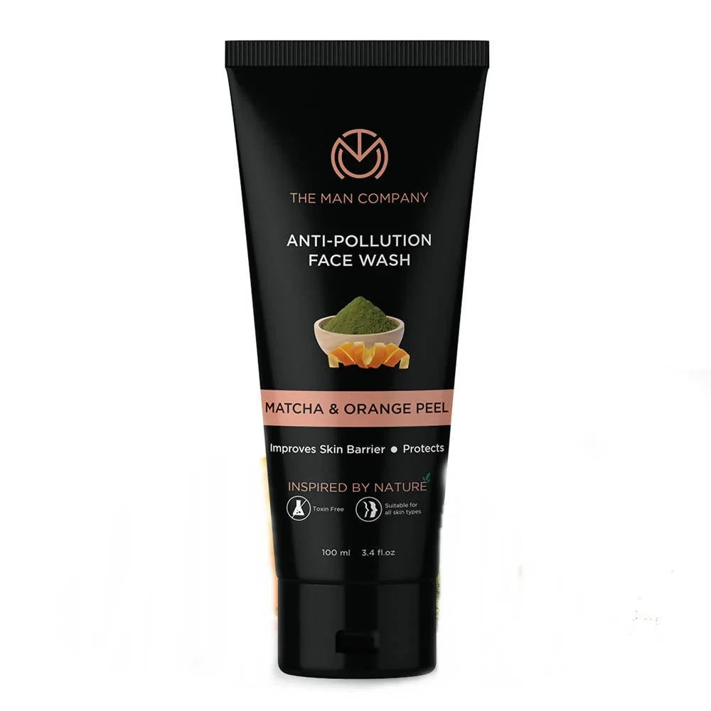 The Man Company Anti-Pollution Face Wash: Deep Cleansing Care for Fresh, Radiant-Looking Skin