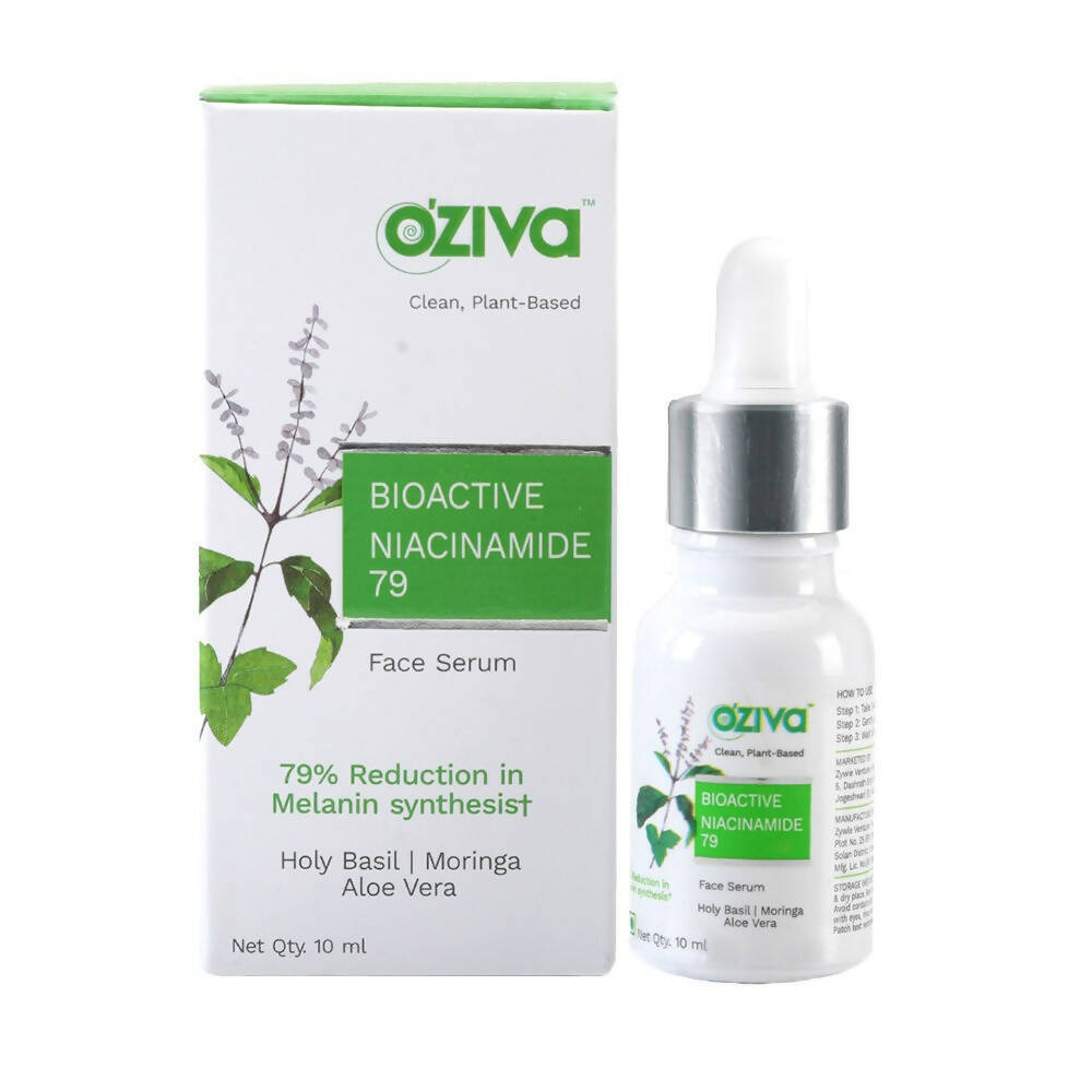 OZiva Bioactive Niacinamide 79 Face Serum: The Ultimate Solution for Clear, Even-Toned & Healthy-Looking Skin