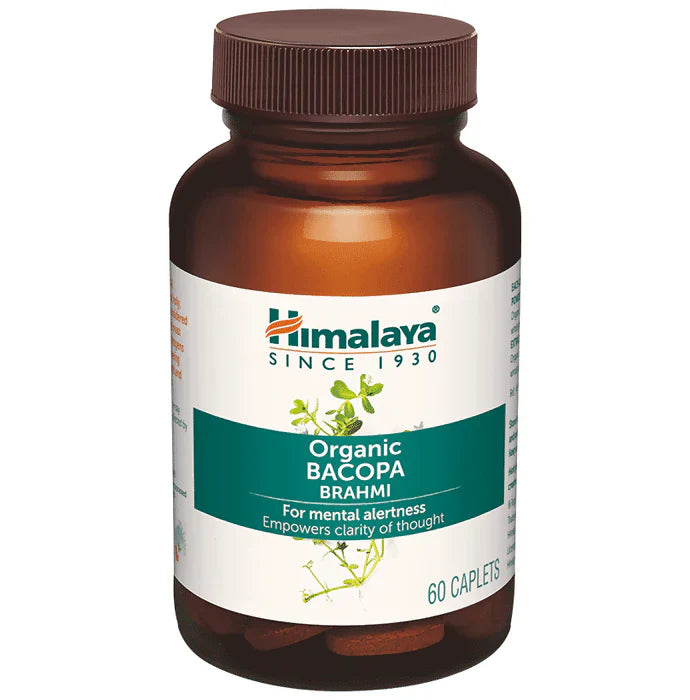 Himalaya Organic Bacopa Brahmi Caplets: A Complete Guide to the USDA-Organic, Standardized-Bacosides Single-Herb Ayurvedic Nootropic for Memory, Focus, and the Quiet Calming of a Busy Mind