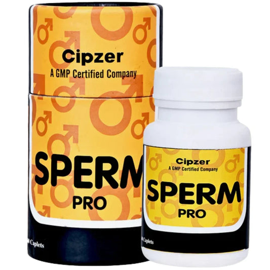 Cipzer Sperm Pro Caplets: Ayurvedic Herbal Support for Men’s Reproductive Wellness