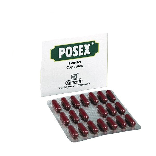 Charak Pharma Posex Forte Capsules: Ingredients, Traditional Uses and Safety Guide