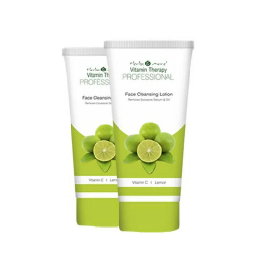 Herbs & More Face Cleansing Lotion: Vitamin C and Lemon-Based Skin Detox