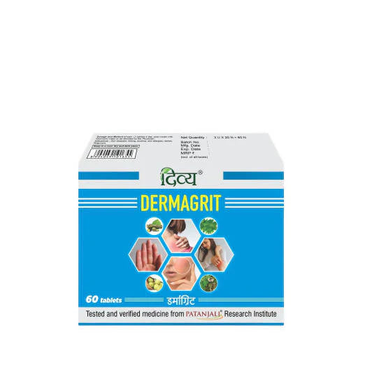Patanjali Divya Dermagrit Tablets: The 100% Ayurvedic Blood Purifier That Relieves Itching, Eczema, Rashes, Ringworm & Skin Allergies Without Side Effects