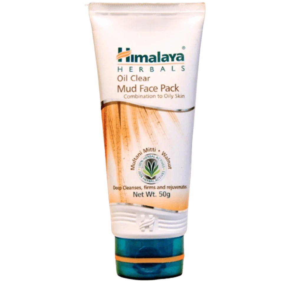 Himalaya Herbals Oil Clear Mud Face Pack: Deep Cleansing for Oily Skin