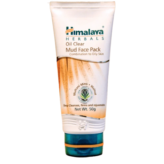 Himalaya Herbals Oil Clear Mud Face Pack: Deep Cleansing for Oily Skin