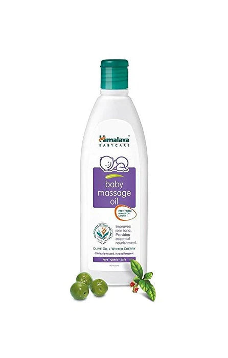 Himalaya Baby Massage Oil Ayurvedic Nourishing: Complete Care for Your Baby’s Growth & Skin Health