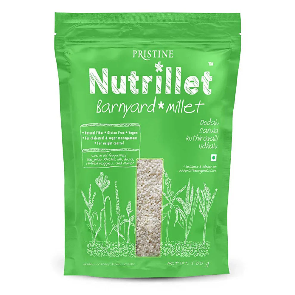 Pristine Nutrillet Barnyard Millet: A Healthy Rice Alternative for Modern Wellness