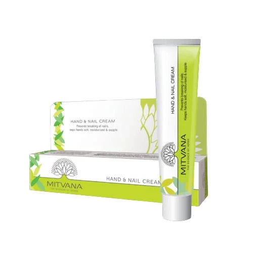 Mitvana Hand & Nail Cream with Mango & Kokum Butter: Daily Care for Soft Hands and Stronger-Looking Nails