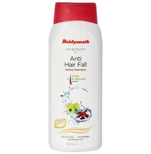 Baidyanath (Jhansi) Ayurvedant Herbal Anti Hairfall Shampoo: Ayurvedic Care for Stronger, Healthier-Looking Hair