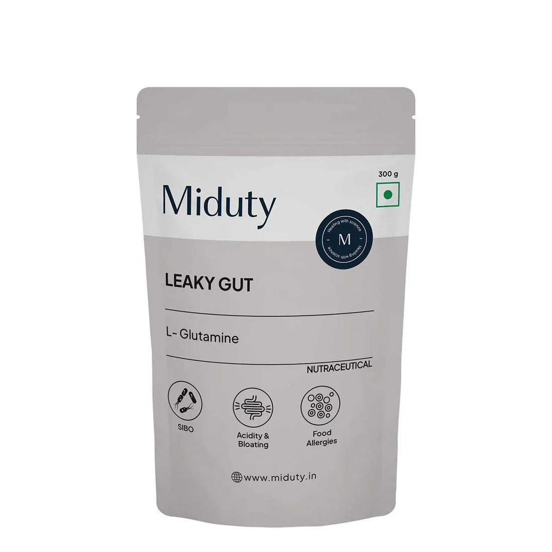 Miduty by Palak Notes Leaky Gut Powder: A Convenient Daily Blend for Digestive Wellness