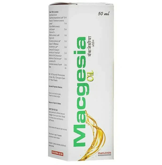 Macleods Macgesia Oil: Ayurvedic Pain Relief Oil for Muscle & Joint Comfort