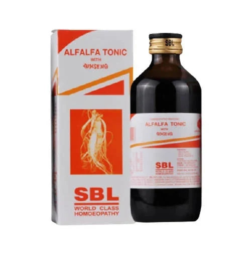 SBL Homeopathy Alfalfa Tonic with Ginseng – Homeopathic Nutritional Tonic for Energy, Appetite & General Wellness