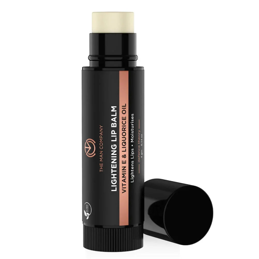 The Man Company Lightening Lip Balm: The Ultimate Solution for Dark, Dry & Chapped Lips