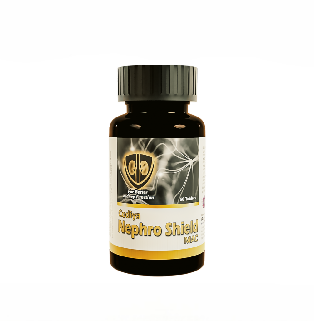 Uveda Naturals Codiya Nephroshield MAC Tablets: Advanced Antioxidant Support for Kidney Health & Daily Wellness