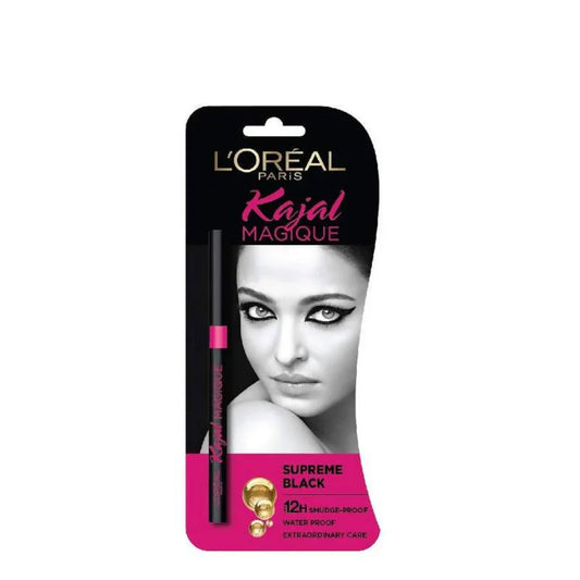 Get Supreme Black, Smudge-Proof Eyes: L'Oreal Paris Kajal Magique Review & Benefits
