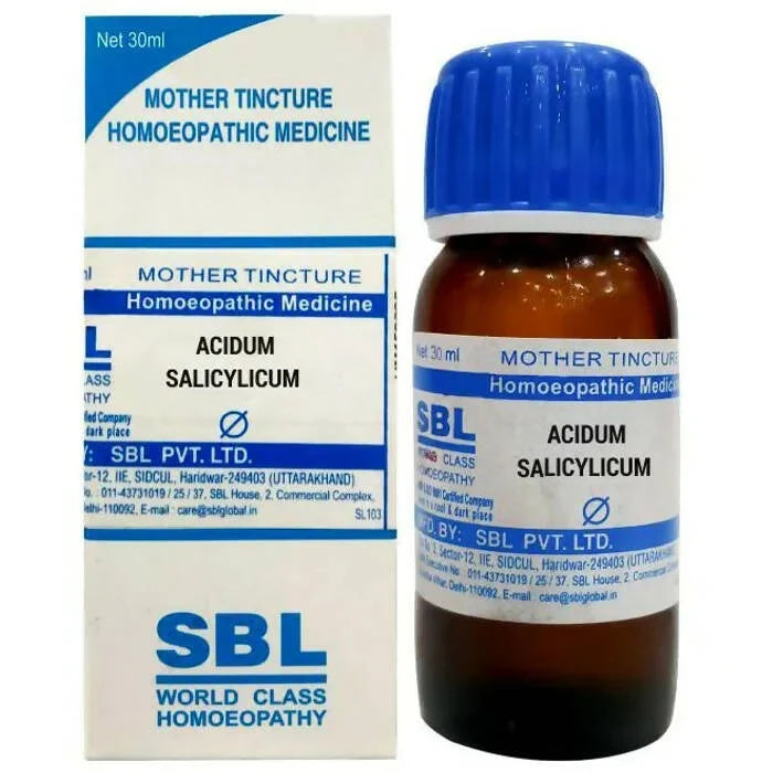 SBL Acidum Salicylicum Mother Tincture Q: A Traditional Homeopathic Preparation for Everyday Wellness