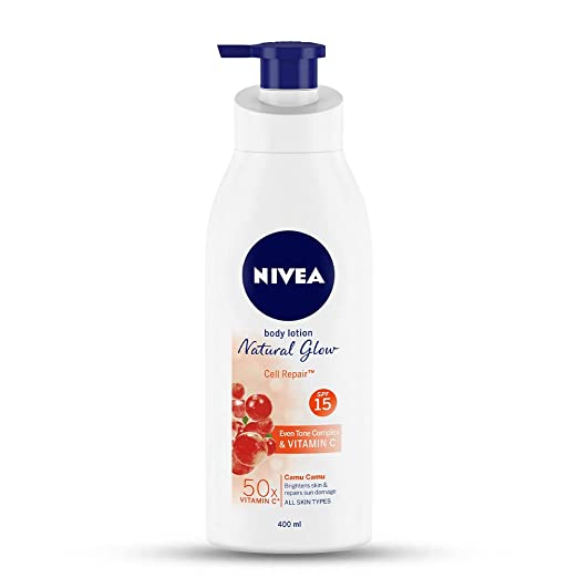NIVEA Extra Whitening Cell Repair SPF 15 Body Lotion: The Indian-Market NIVEA with Camu Camu, Acerola Cherry, and Three UV Filters — What the Formula Actually Does for Indian Skin