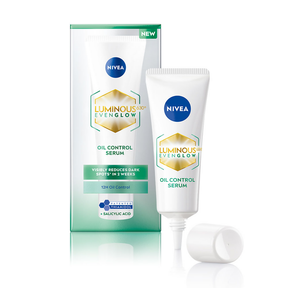 NIVEA Luminous Even Glow Oil Control Serum: A Lightweight Solution for Dark Marks & Oily Skin