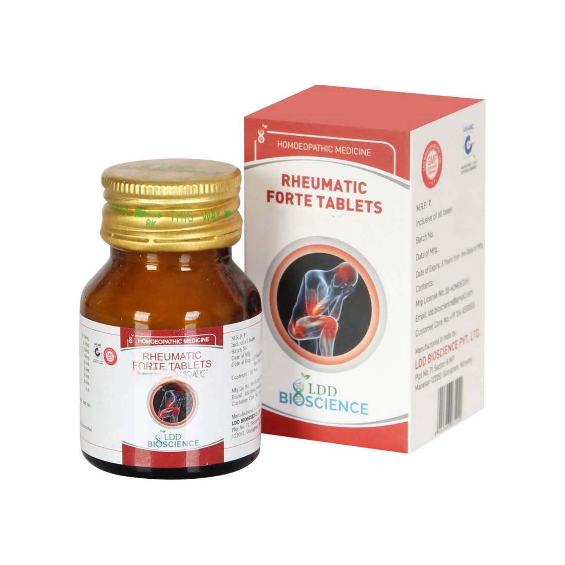 LDD Bioscience Rheumatic Forte Tablets: Ingredients & Uses