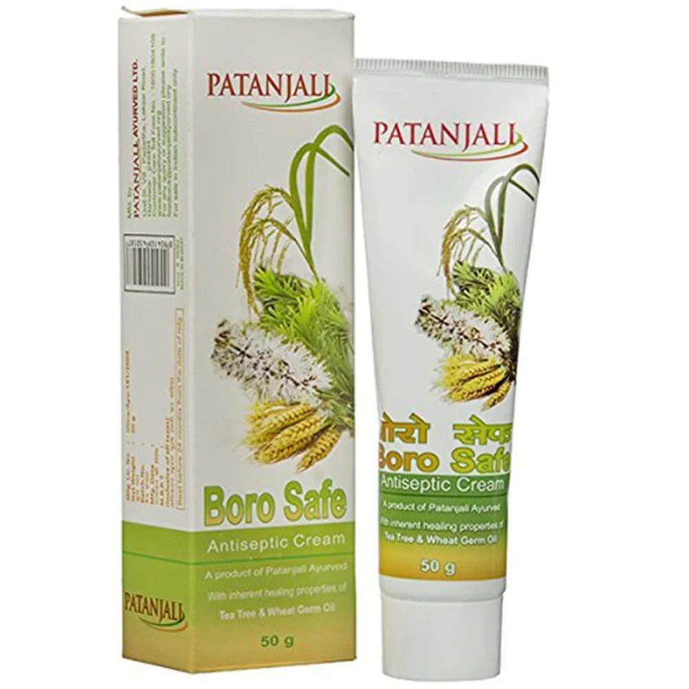 Patanjali Boro Safe Antiseptic Cream: Ayurvedic Protection for Everyday Skin Care