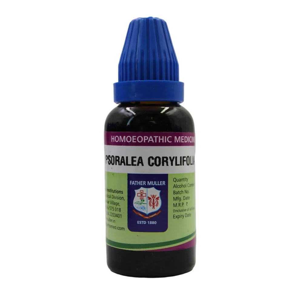 Father Muller Psoralea Corylifolia Mother Tincture Q: Traditional Homeopathic Support for Skin Wellness