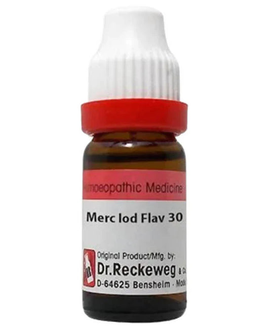 Dr. Reckeweg Mercurius Iodatum Flavus Dilution: Throat and Digestive Support