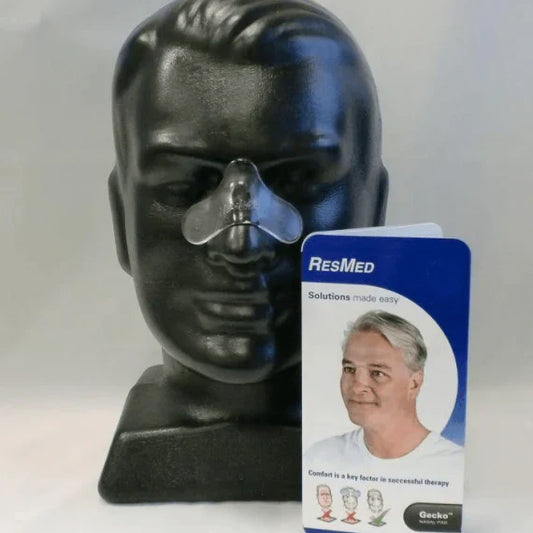 ResMed Gecko Nasal Pad: The Polymer Gel Solution to the Nasal Bridge Problem That Keeps CPAP Users Compliant